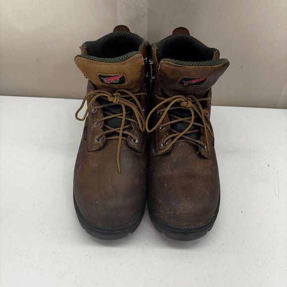 Red Wing Mens Work Boots ASTMF 2892-11 Slip Resist Leather Waterproof 13 D Oiled - Picture 1 of 10